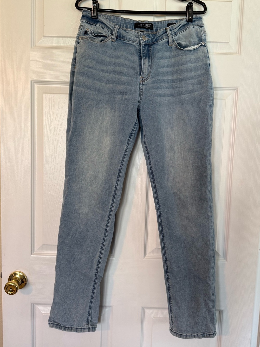 Judy Blue Light Blue Straight-leg Jeans